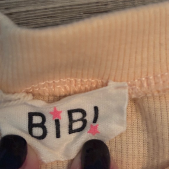 BiBi Peach Ruffle Romper - Picture 8 of 9